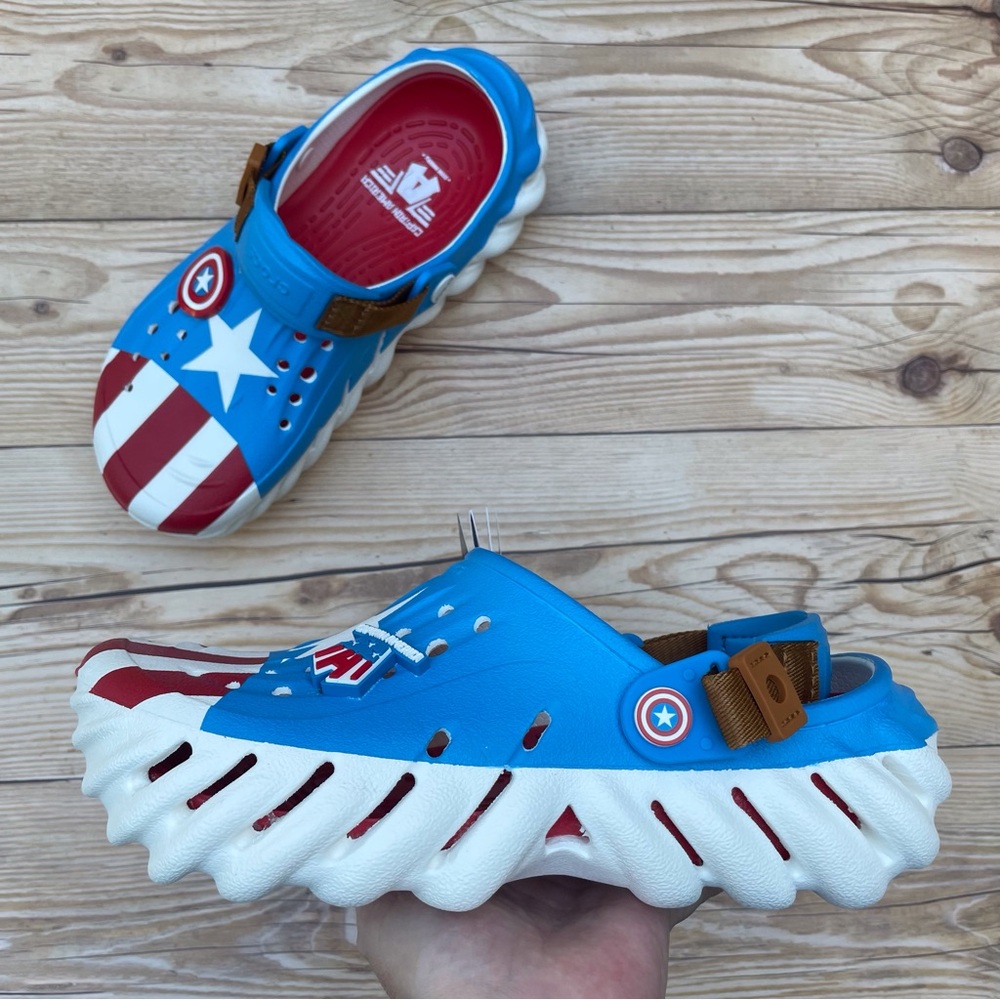 Crocs Marvel Captain America Echo Clog 🇺🇸